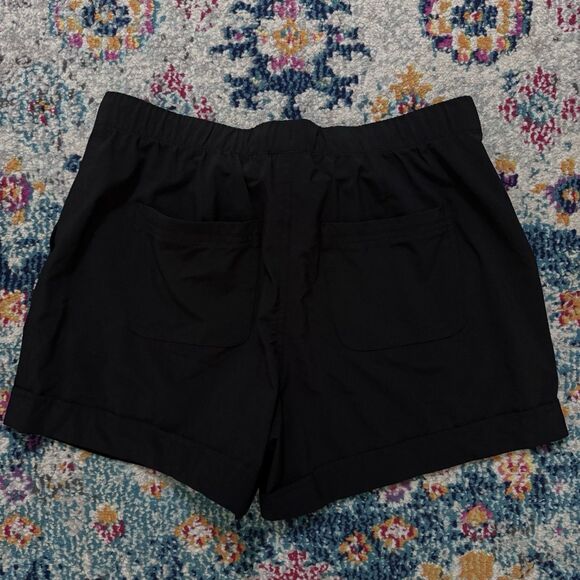 Athleta Black Beachside Shortie Quick Dry Shorts Size Medium - Picture 3 of 6